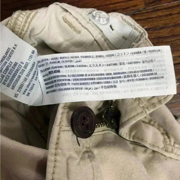 abercrombie kids boys (5/6) khaki shorts - Picture 7 of 9